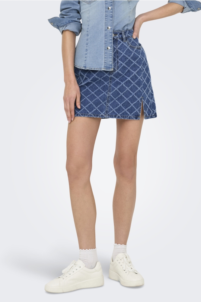 JDYEMILIE MIDWAIST SKIRT DNM MDB 15353307 Medium Blue Denim